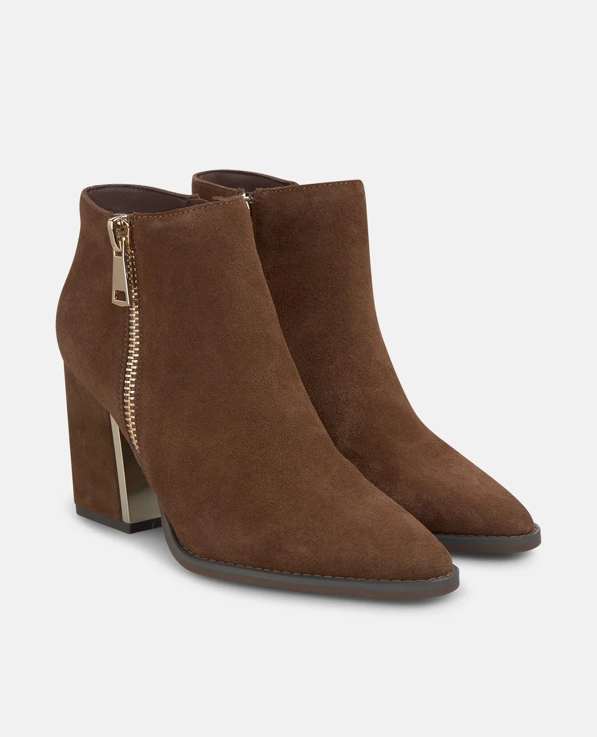Alma en Pena I2552153 bottines camel talon 8 cm cuir