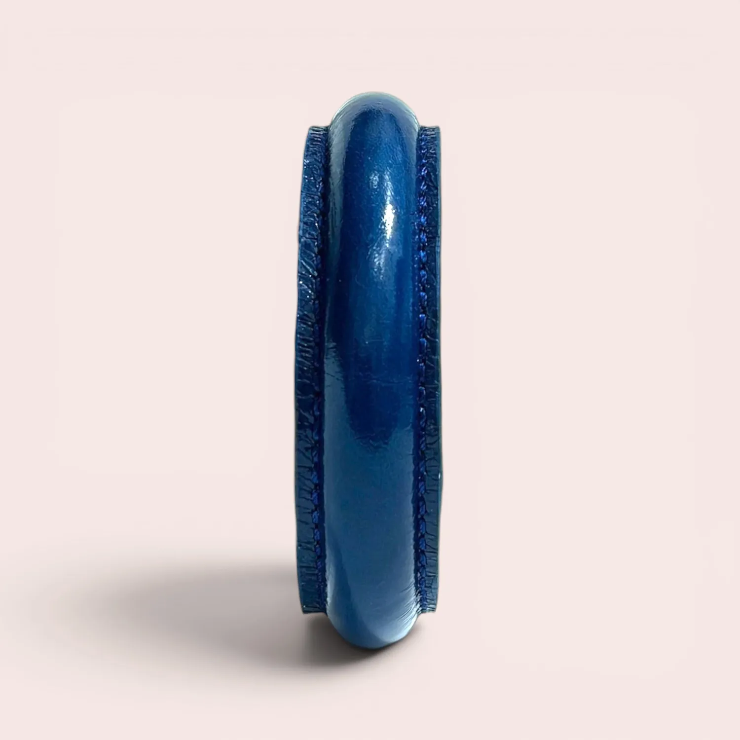 Karine Arabian JONC bracelet verni bleu paon