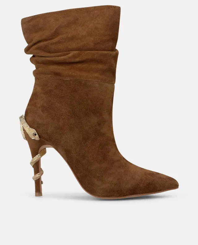 Alma en Pena I260411C bottines talon camel daim 10 cm