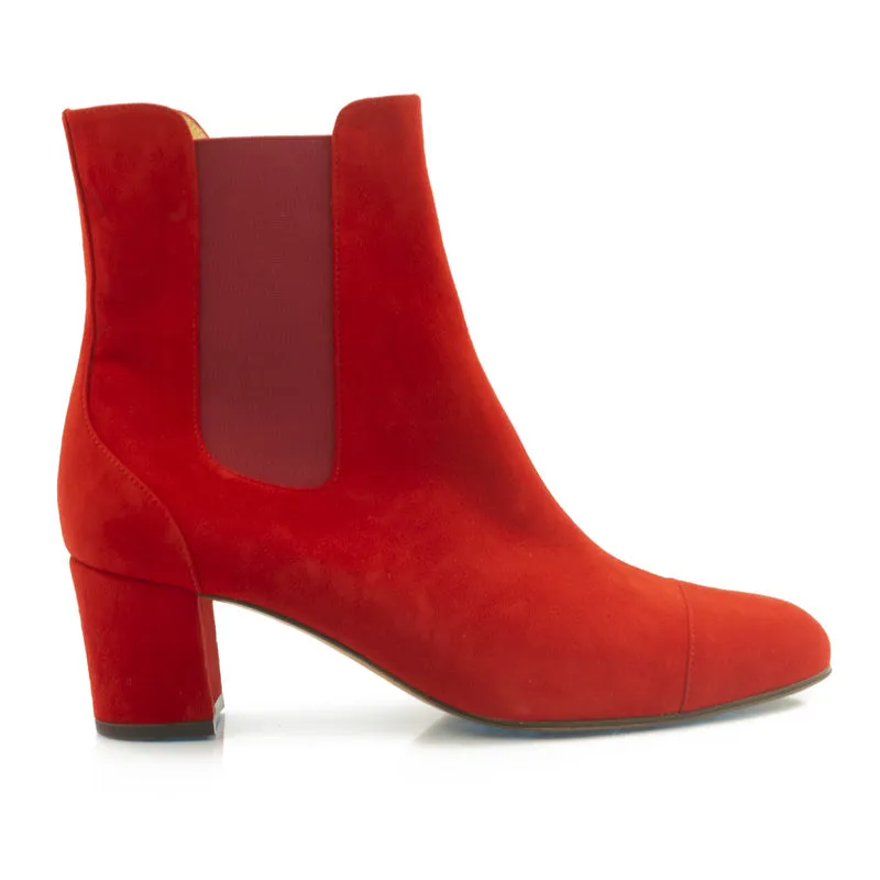 Bégum Paris Pimlico bottines noires cuir velours