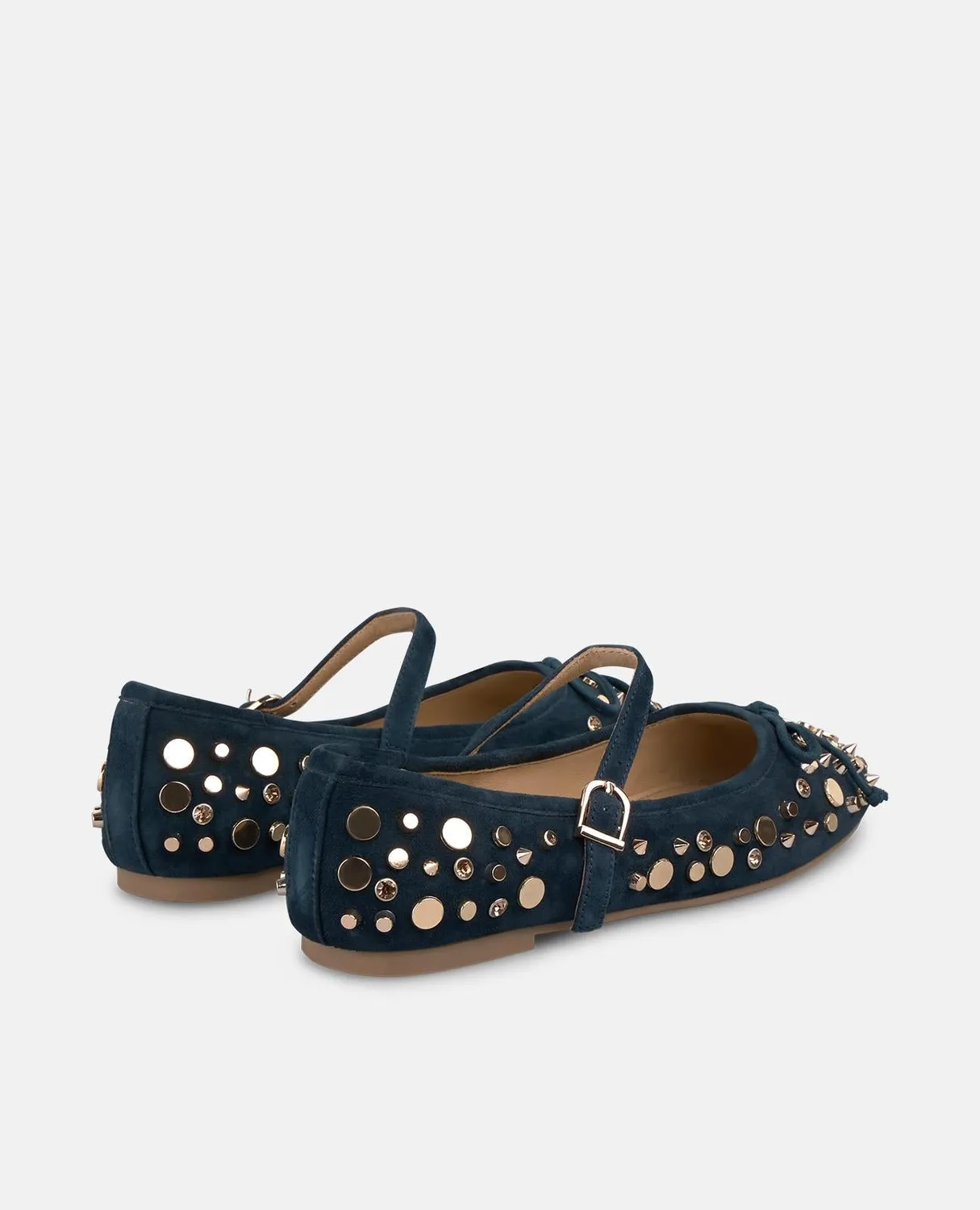 Alma en Pena I250196 ballerines bleu marine 38 clous