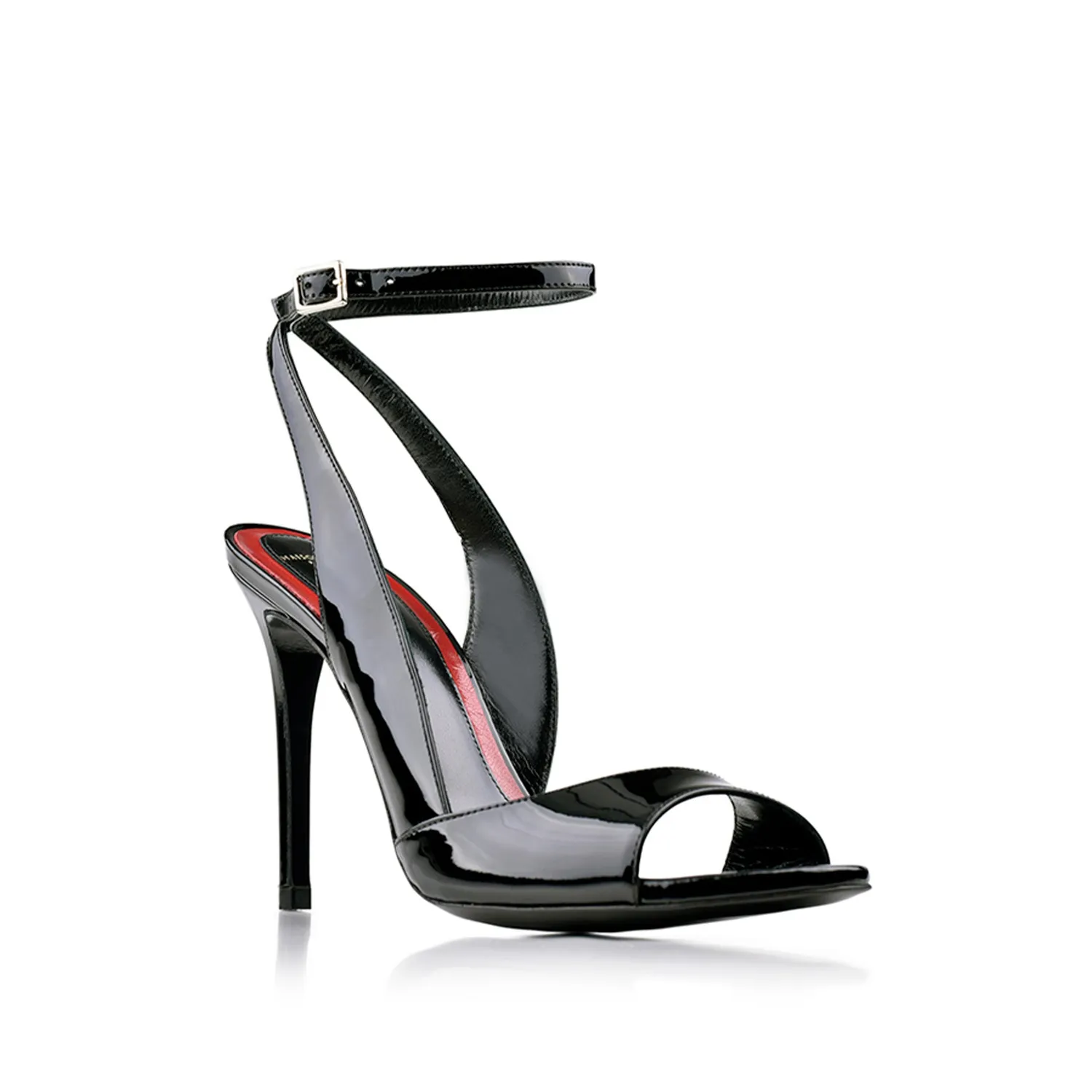 Maison Ernest Flavien 100 sandales Noir talon 10 cm