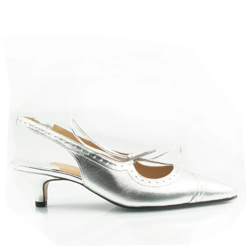 Bégum Paris Saphir babies cuir argent