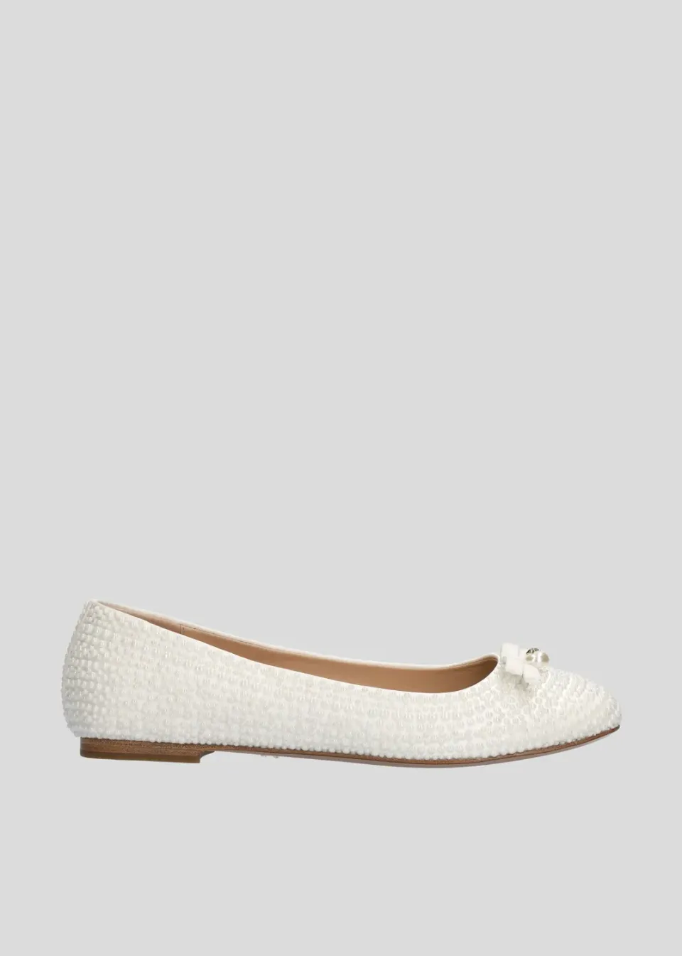 Lola Cruz Veronica ballerine blanche 35-42