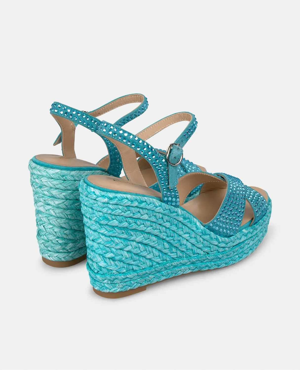 Alma en Pena V2551003 compensées 9,8 cm turquoise