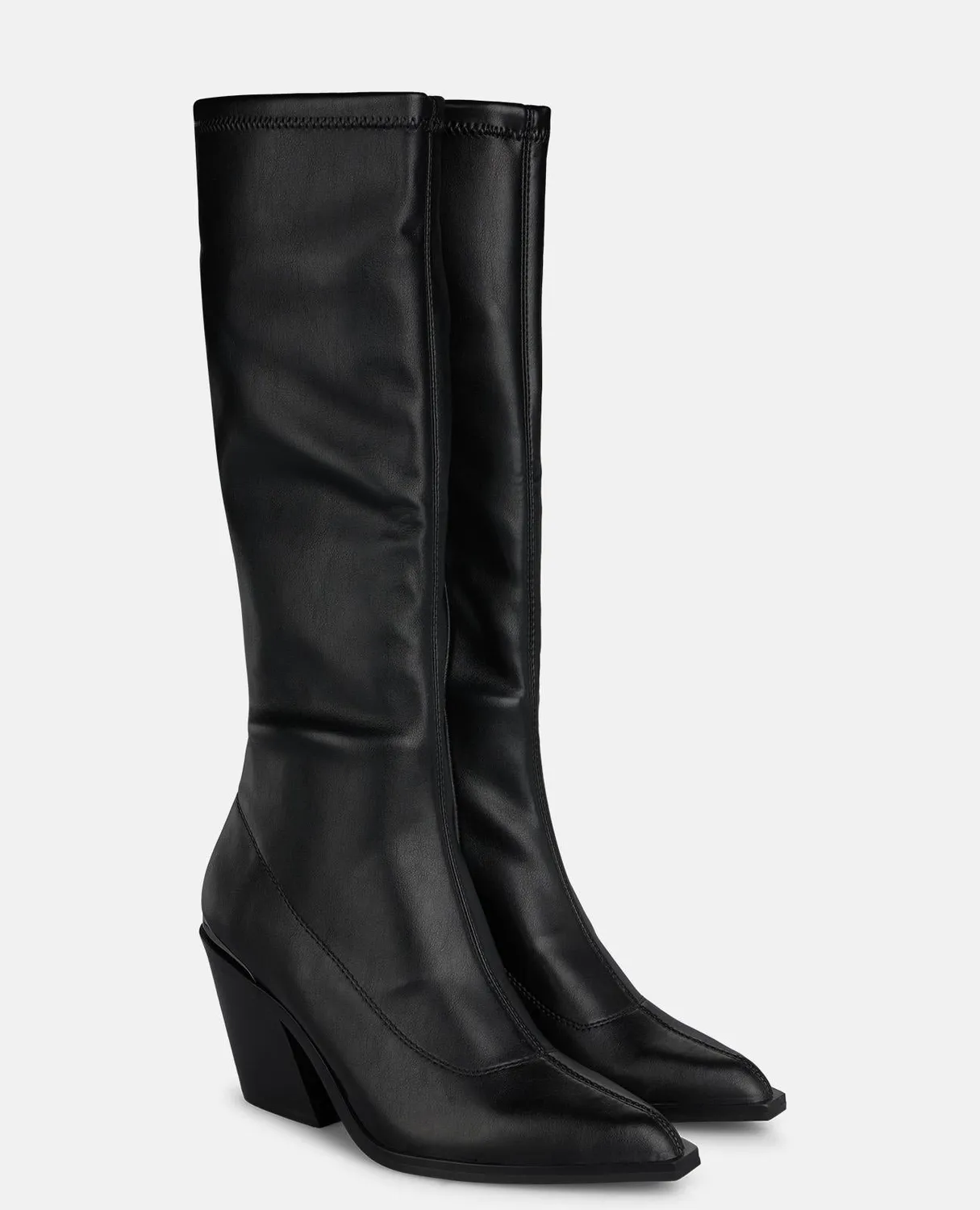 Alma en Pena I2652611C botte haute noire 8 cm