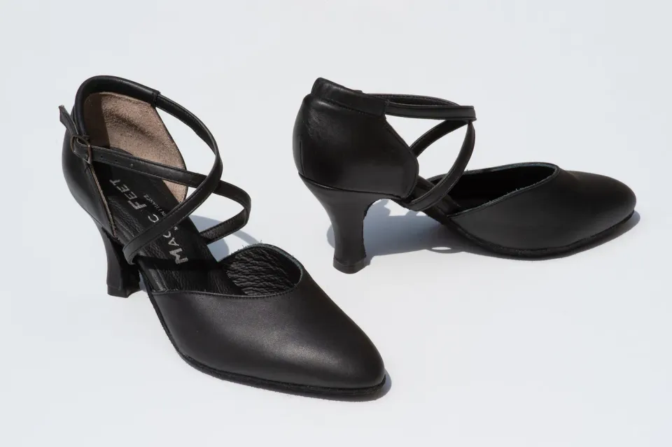 Magic Feet Crazy chaussures danse standard cuir