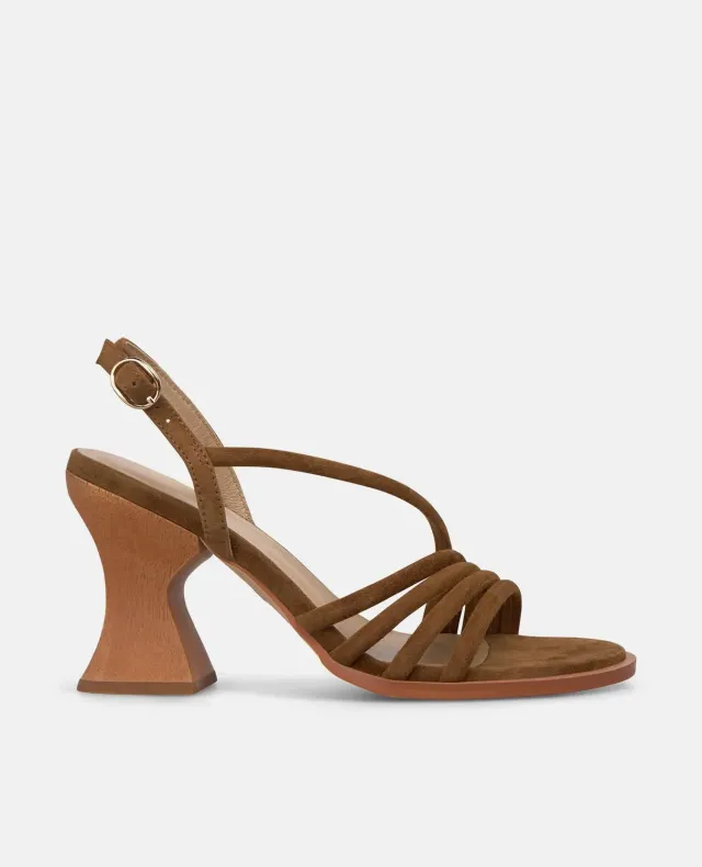 Alma en Pena V262452 sandales caramel brides talon 10 cm