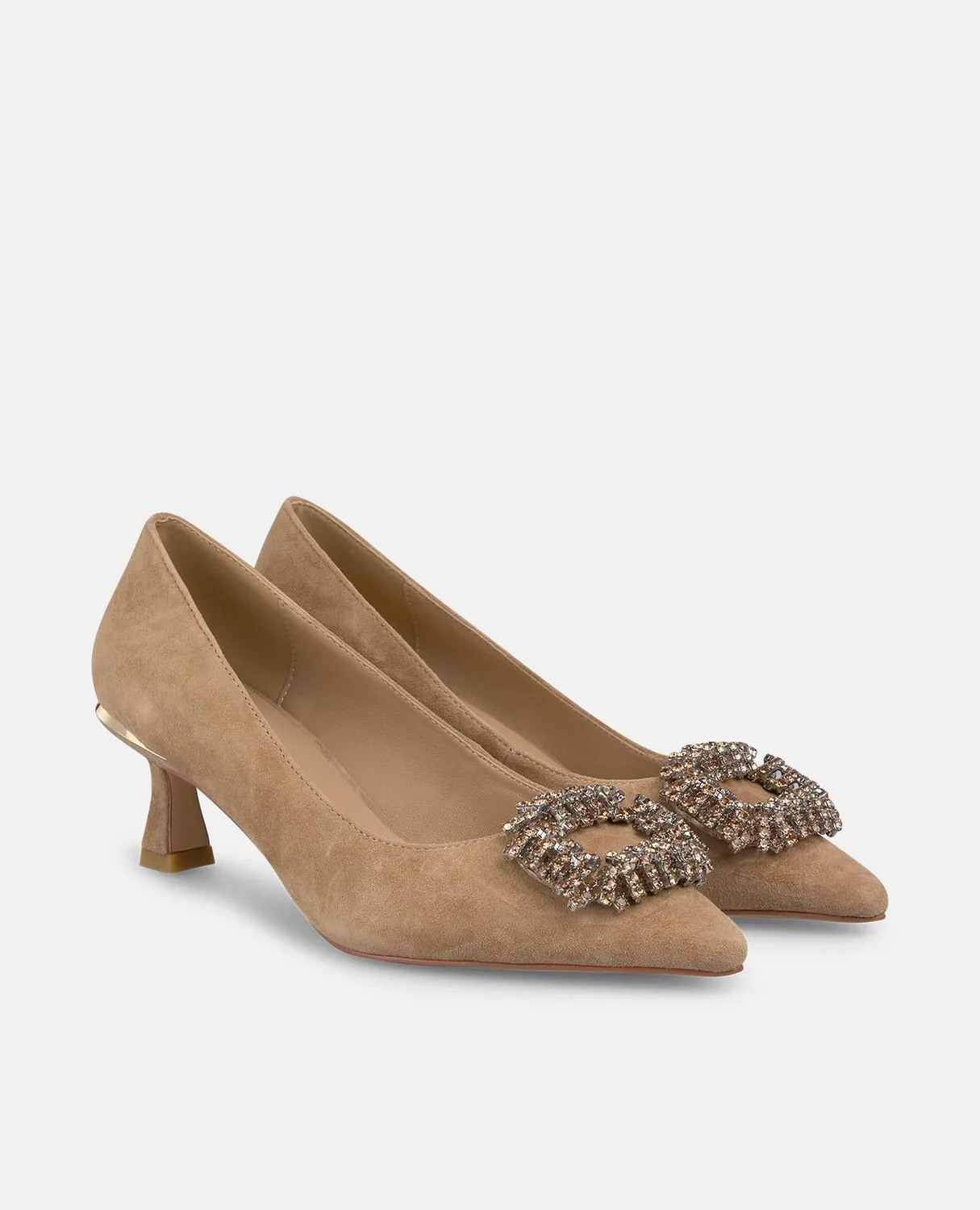 Alma en Pena I250510 escarpins camel cuir 6 cm