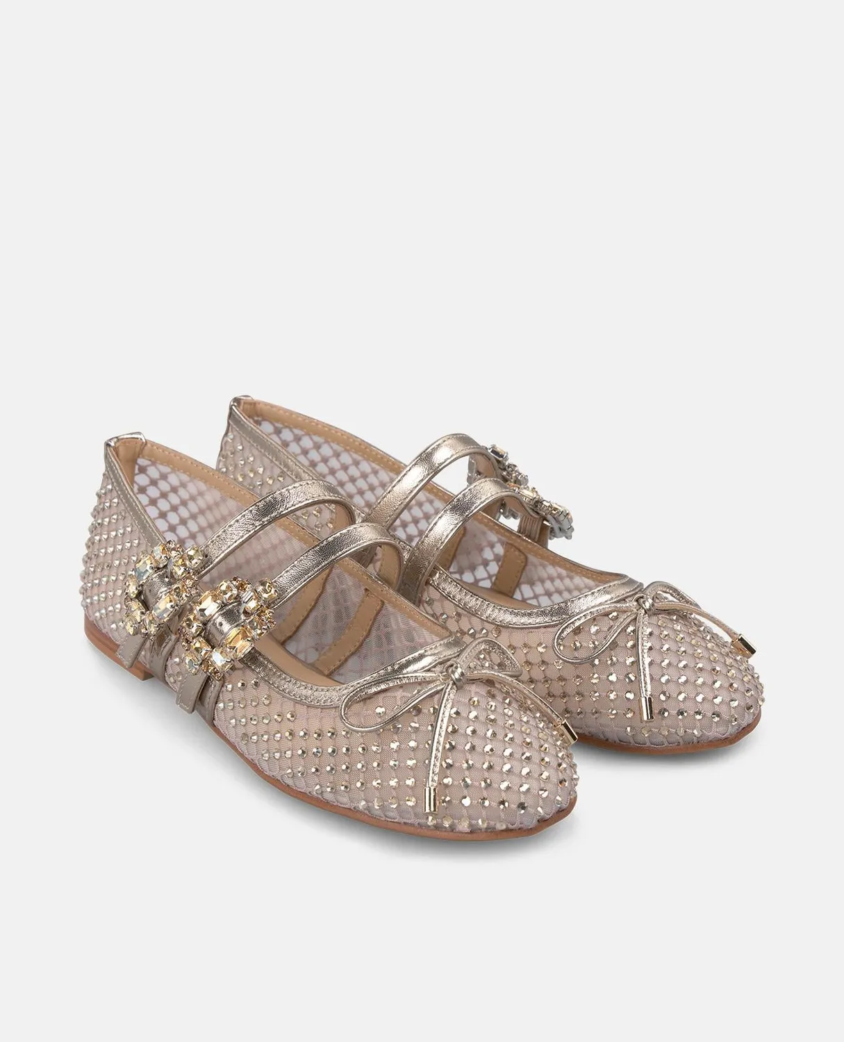 Alma en Pena V250532 ballerine bronze résille