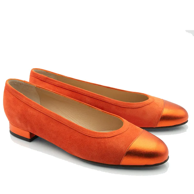 Bégum Paris Gabrielle ballerines verni talon 1,5 cm
