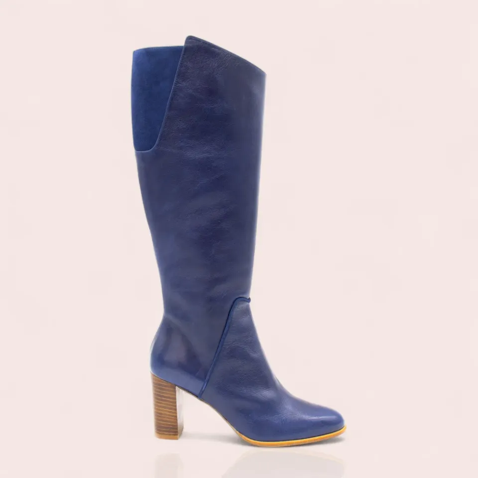 Karine Arabian Getty bottes cuir talon 70 mm dernières paires
