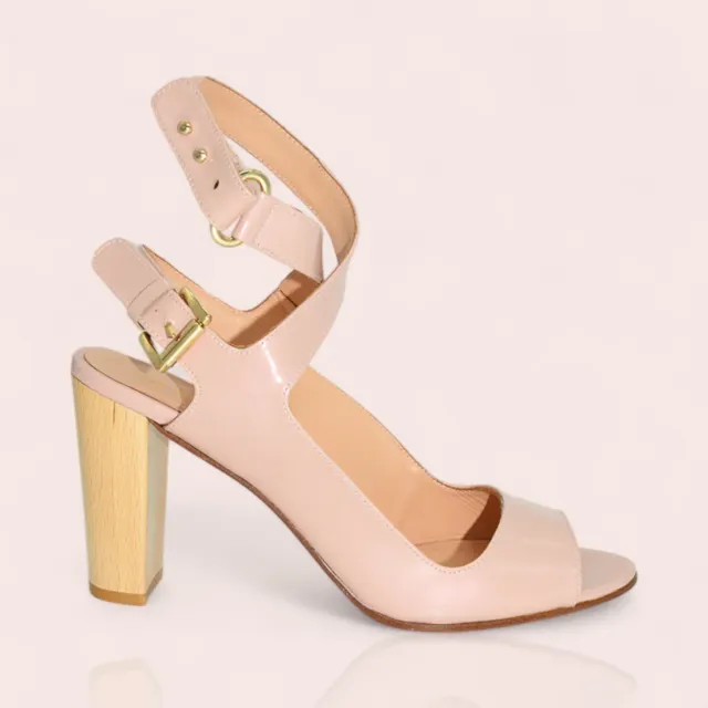 Karine Arabian KHO sandale cuir spazzolato talon 85mm