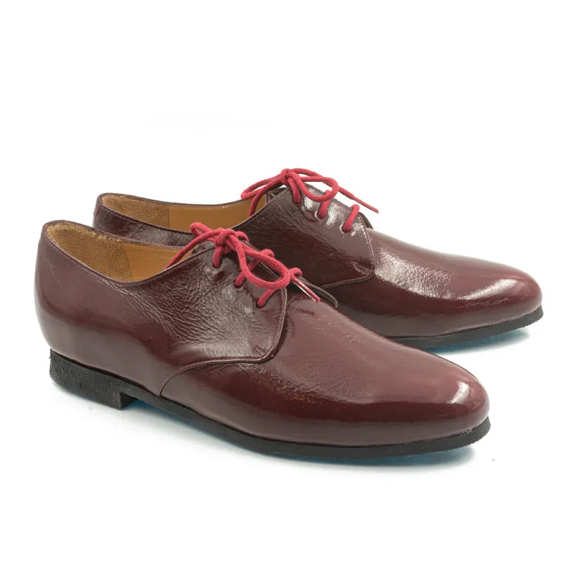 Bégum Paris Bise derby verni noir talon 1,5 cm
