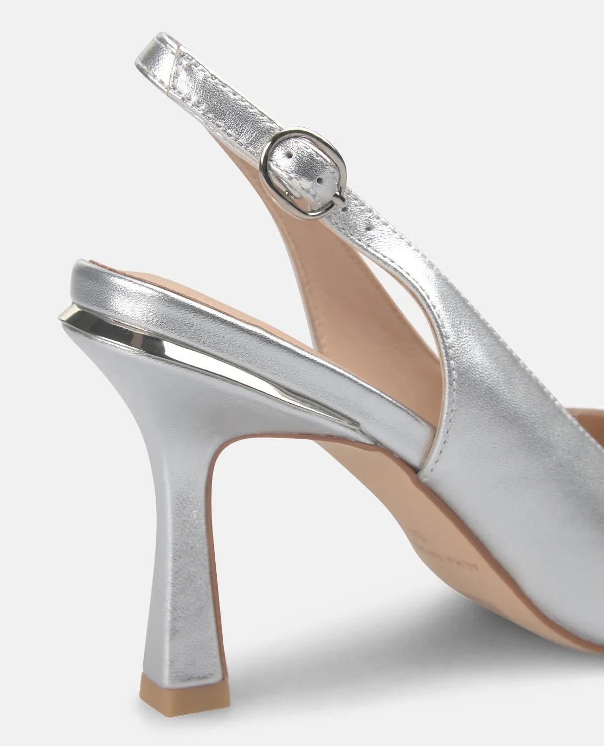 Alma en Pena V261800 escarpins argenté talon fin 9 cm