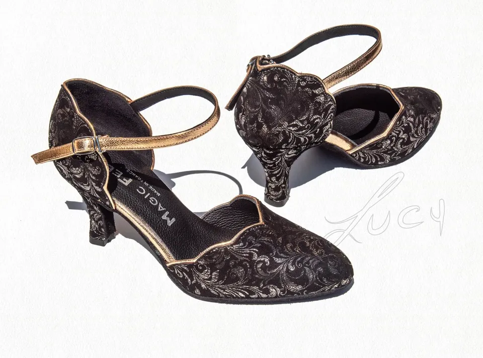 Magic Feet Lucy escarpins danse standard cuir