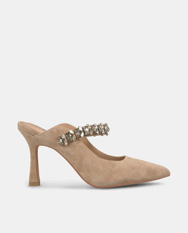 Alma en Pena V250603 mules sable talon 9 cm