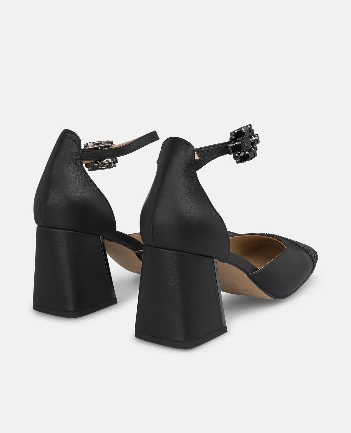 Alma en Pena I250305 escarpins noirs strass talon 7,2 cm