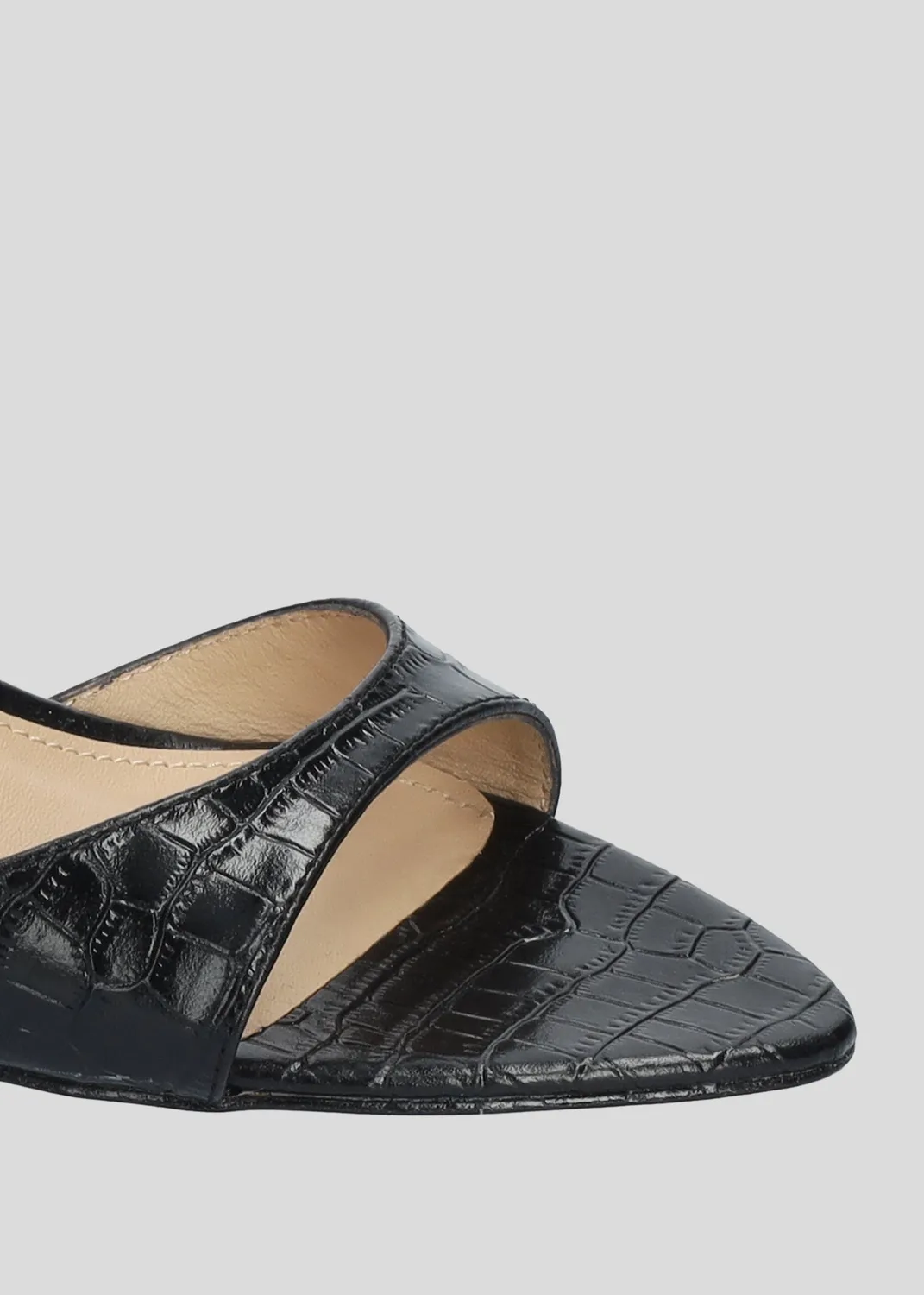 Lola Cruz Scarlett 65 sandales à talon noires