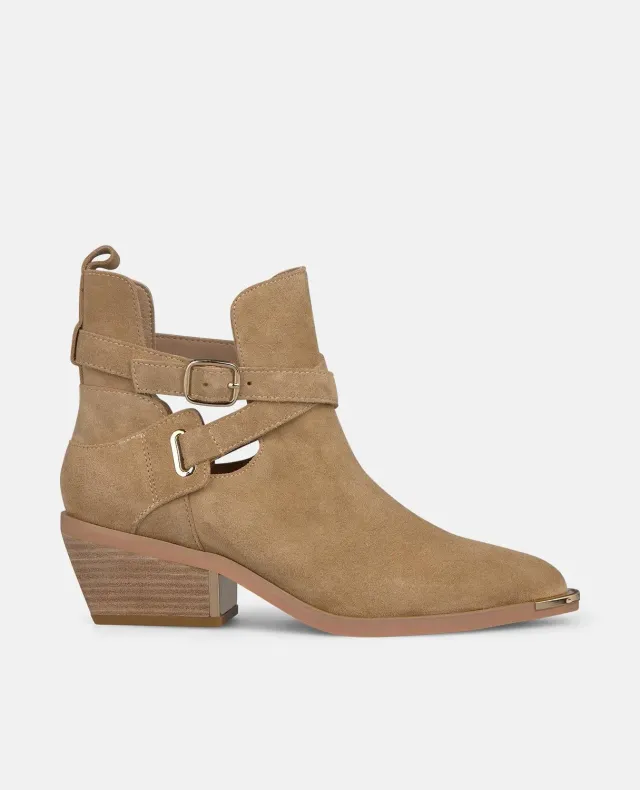 Alma en Pena V260253 bottines sable talon bloc 5 cm