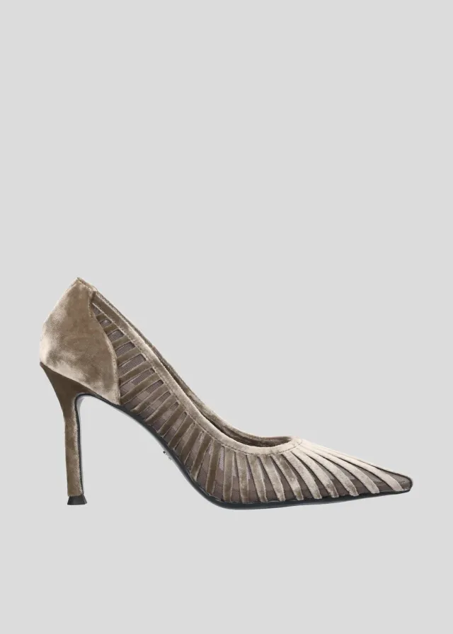 Lola Cruz Candice Pumps 95 escarpins truffe