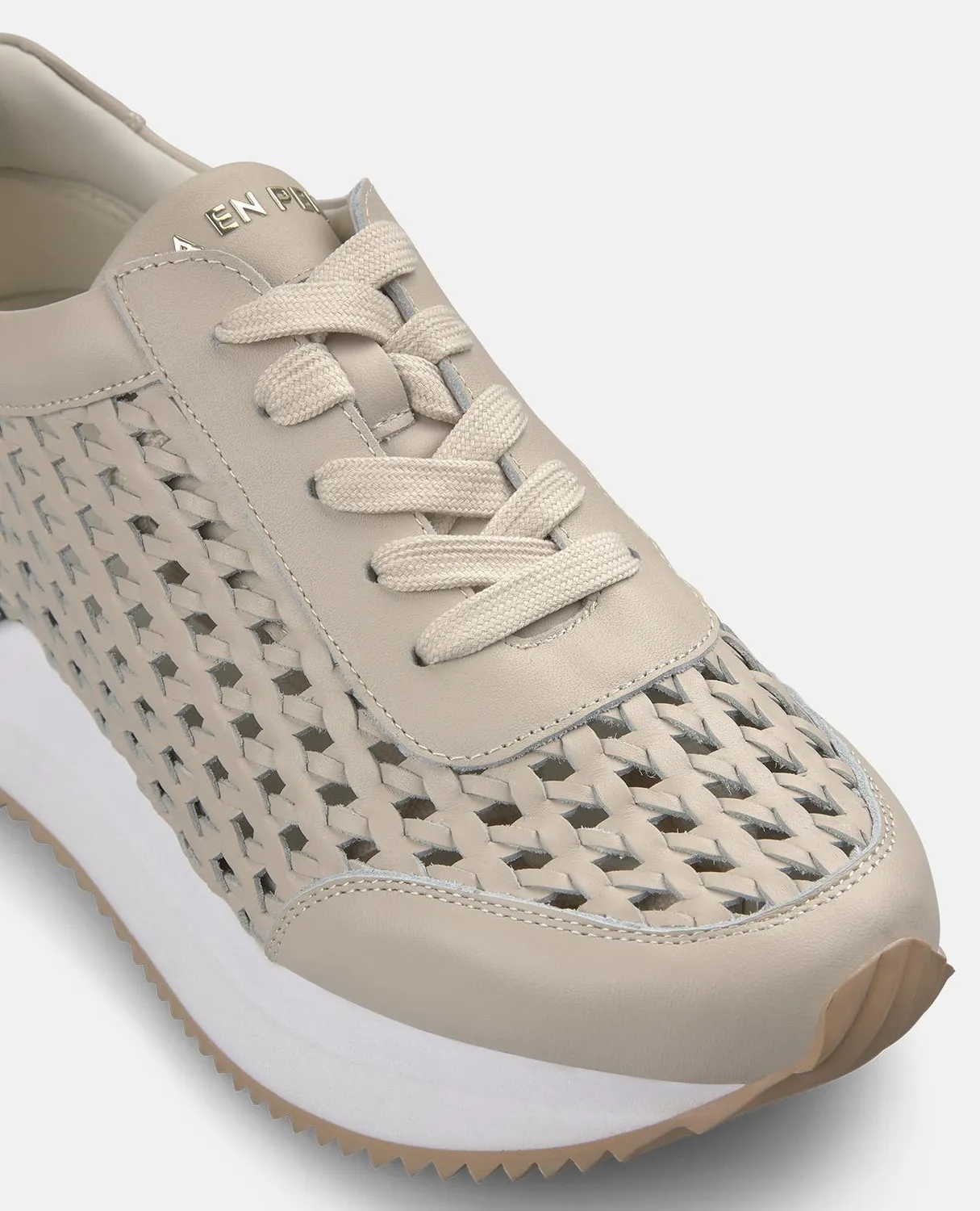 Alma en Pena V260356 sneakers blancs cuir plateforme