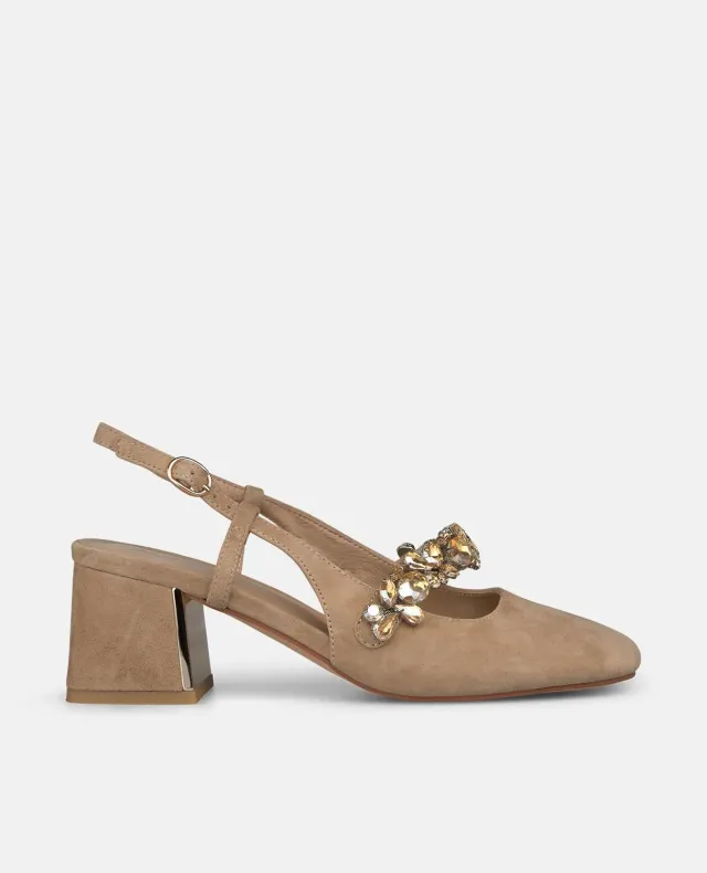 Alma en Pena V261705 escarpin ouvert sable 5,5 cm