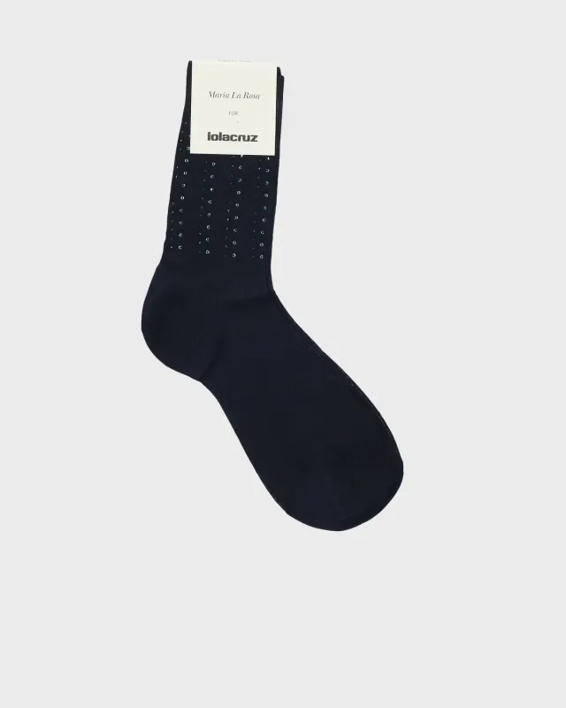 Lola Cruz Bijoux Silk chaussettes soie