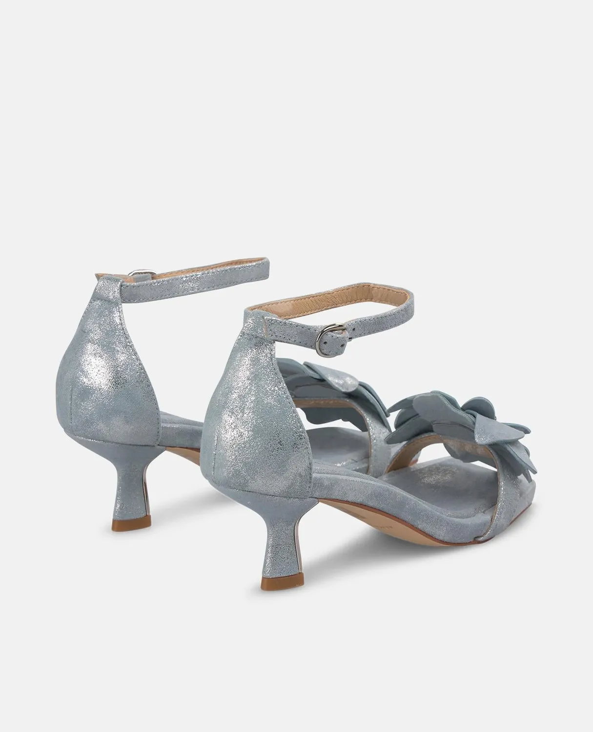 Alma en Pena V265002 sandales cuir jeans fleur 5,5 cm