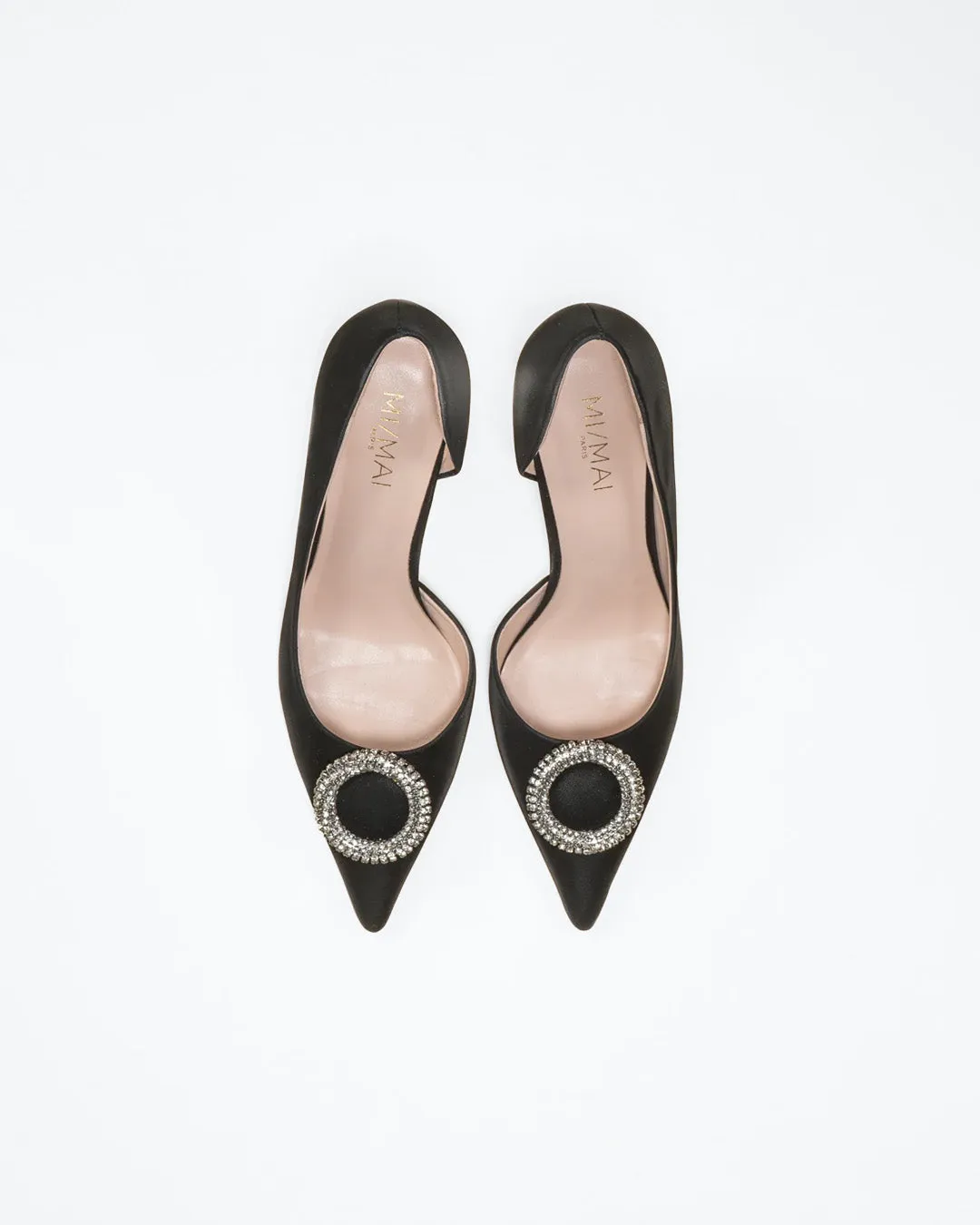 Mi/Mai Devon nu-pieds escarpin strass cérémonie