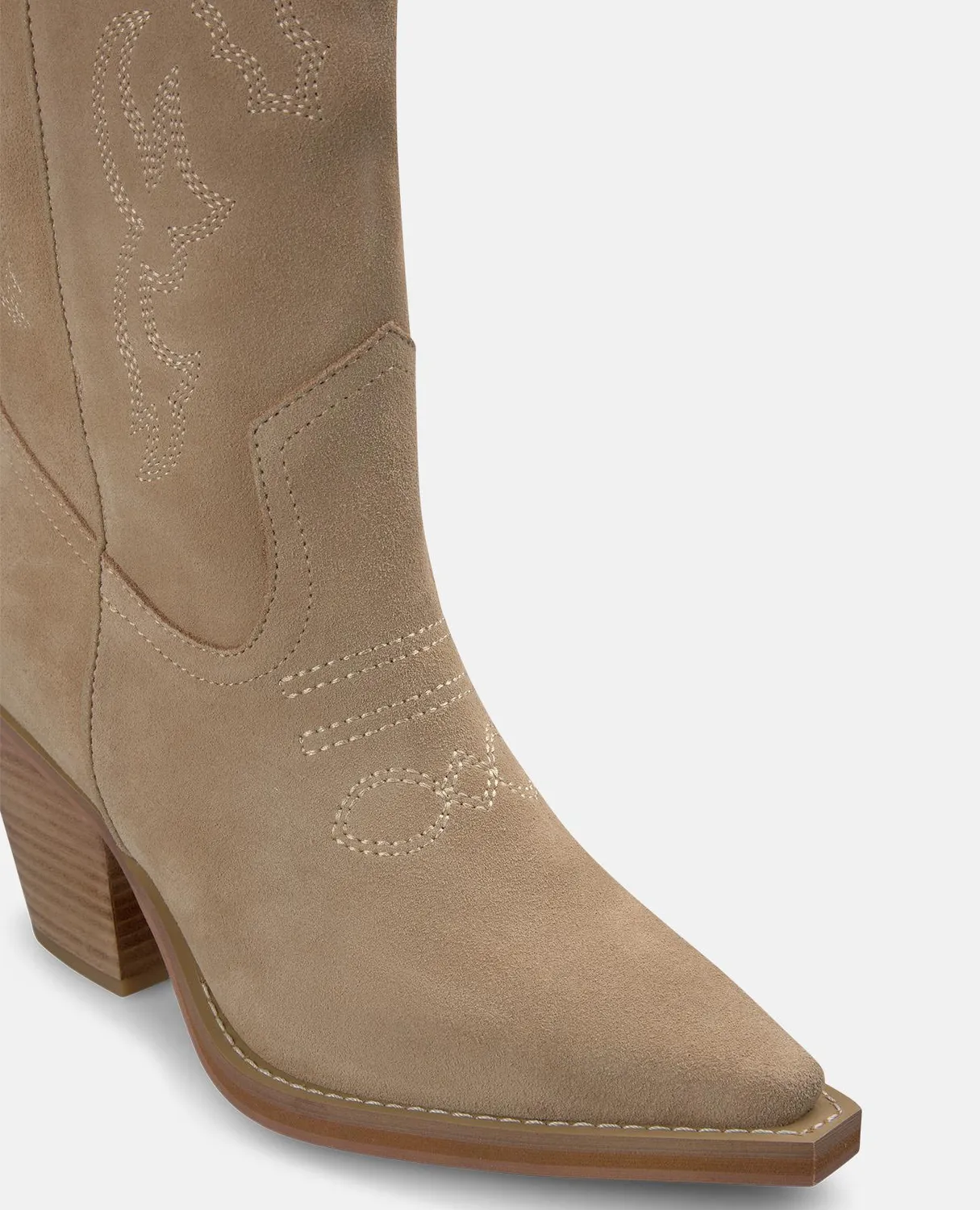 Alma en Pena V260153 boots cowboy talon 7 cm sable