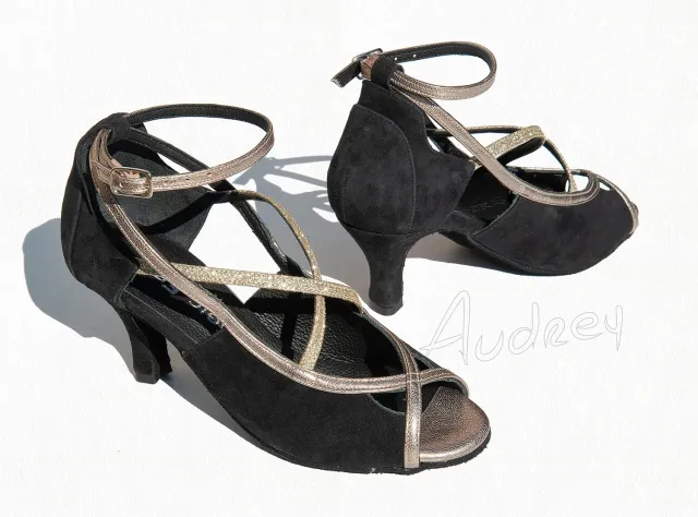 Magic Feet Audrey chaussures danse latine femme cuir