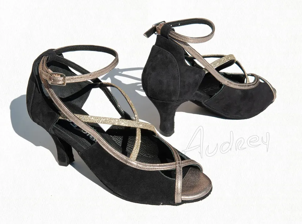 Magic Feet Audrey chaussures danse latine femme cuir