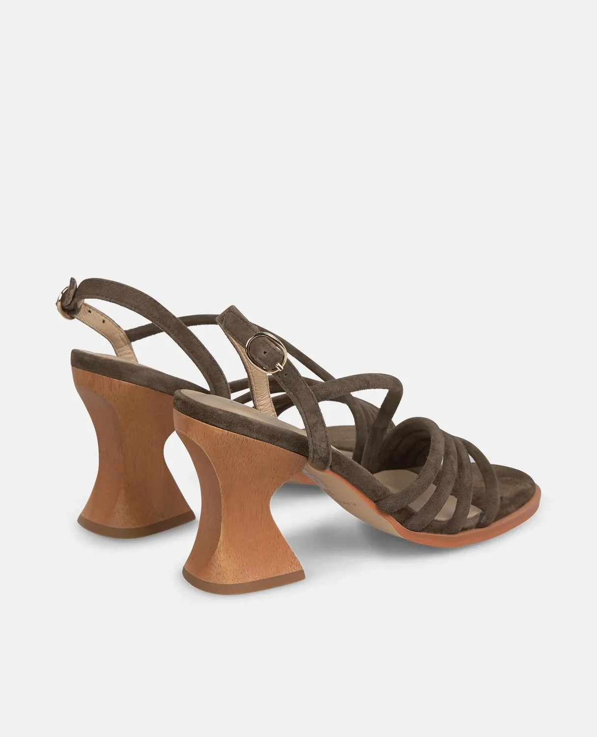 Alma en Pena V262452 sandales marron talon 10 cm