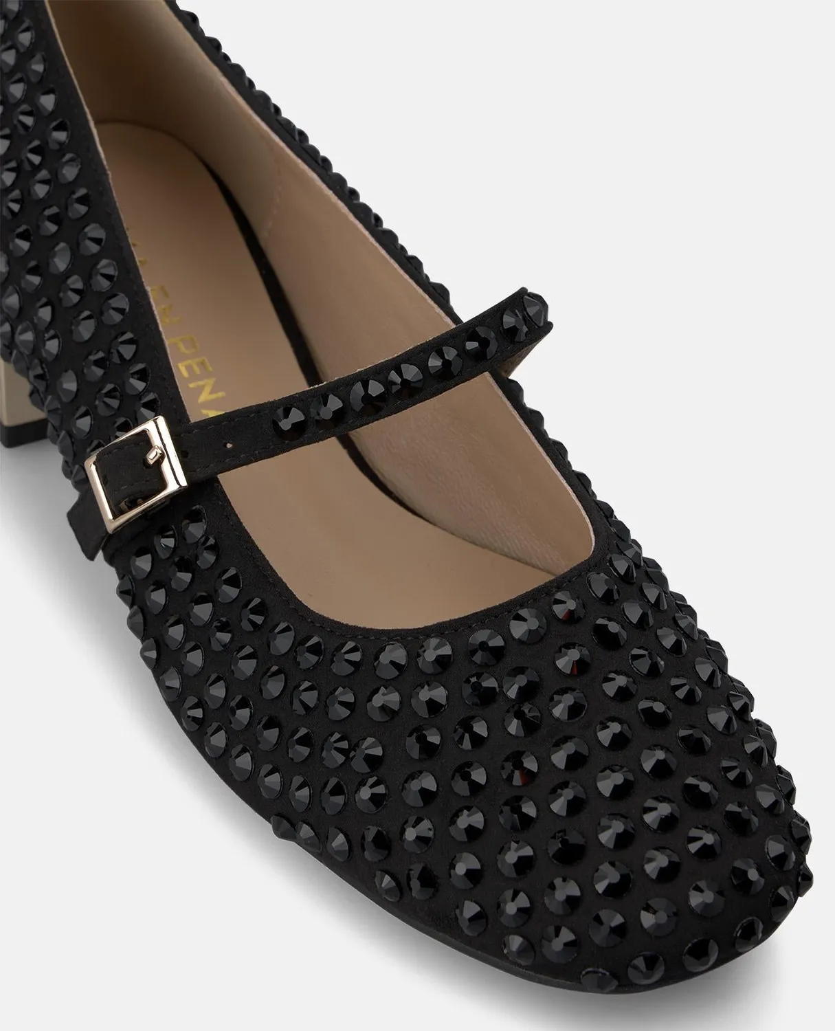 Alma en Pena I260095 ballerines noires strass