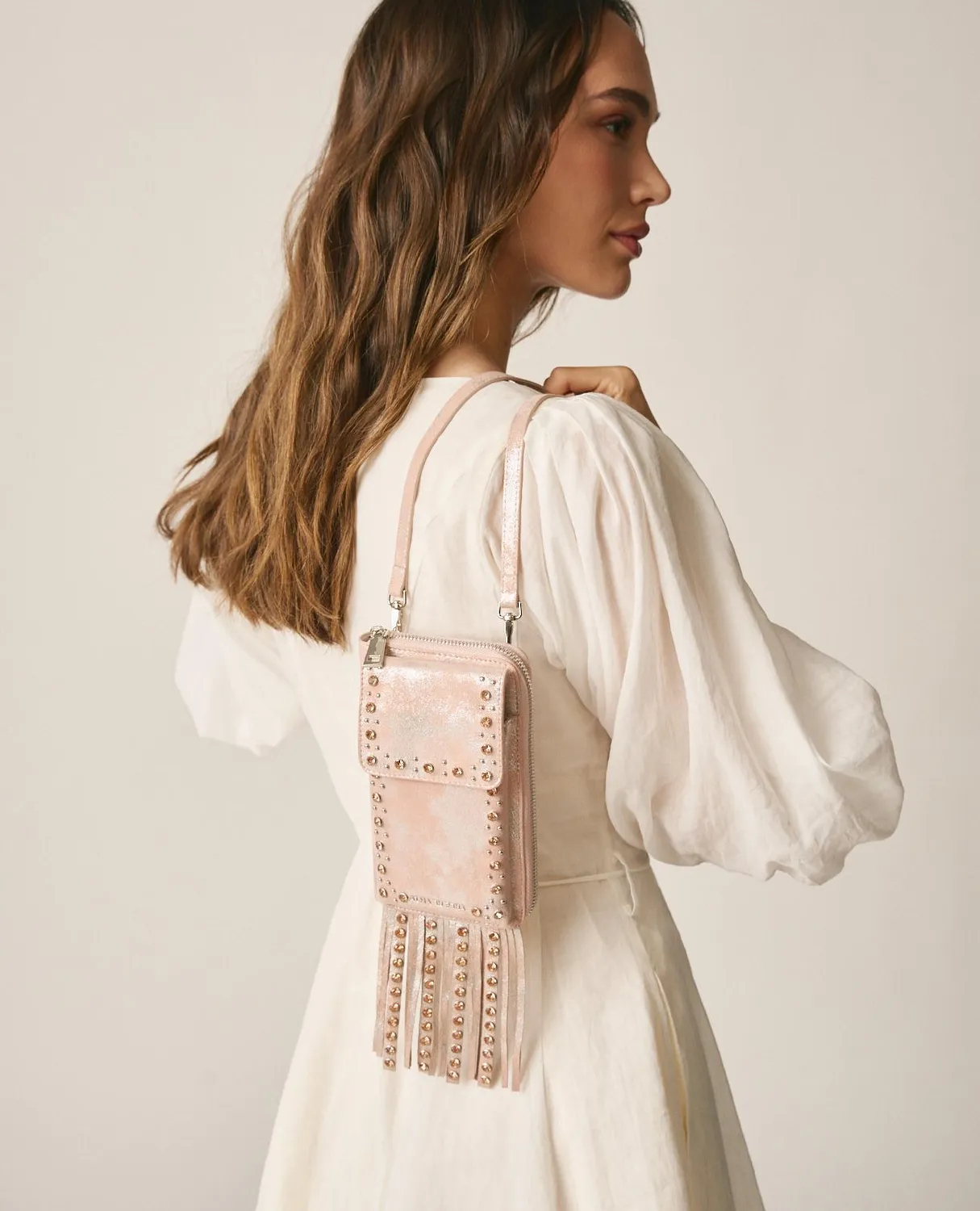 Alma en Pena V26WT016 Natalia sac pochette rose
