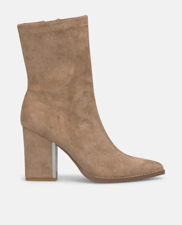 Alma en Pena I2652148C bottines effet daim sable talon 8 cm