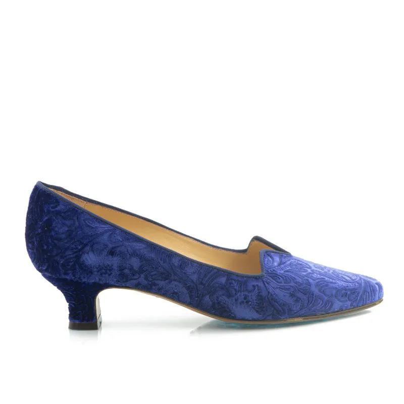 Bégum Paris Marquise escarpins velours violet