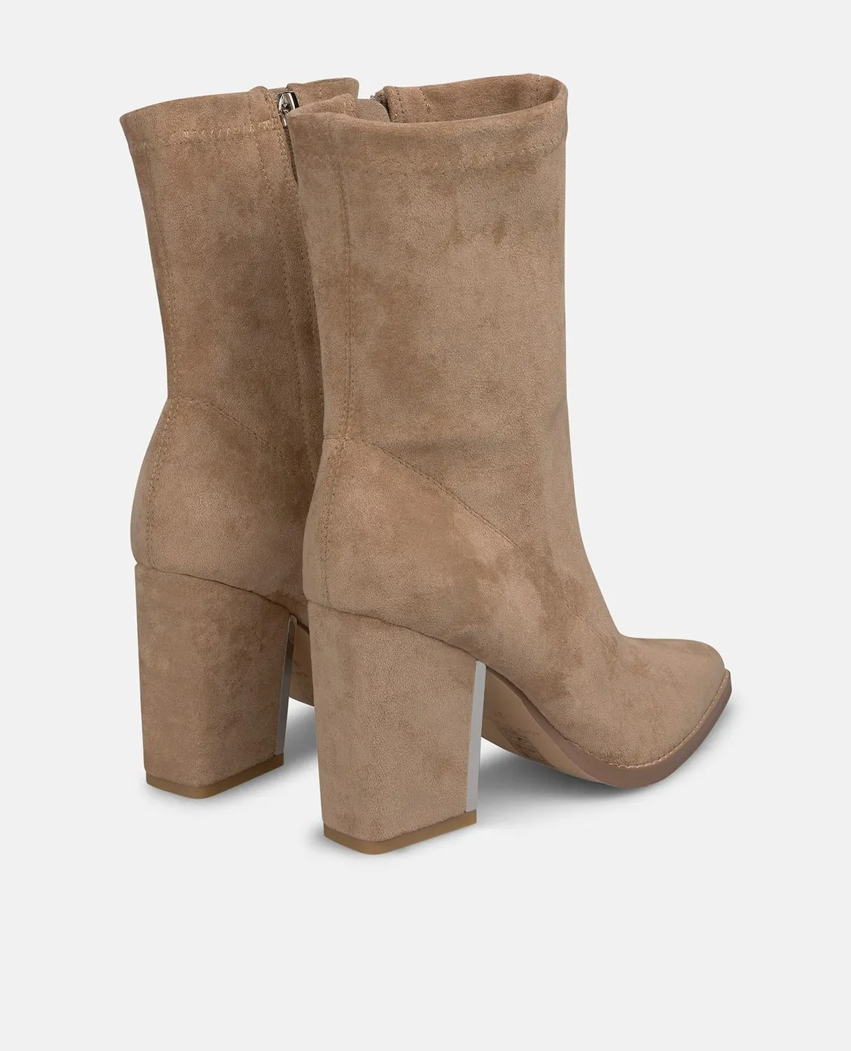 Alma en Pena I2652148C bottines effet daim sable talon 8 cm