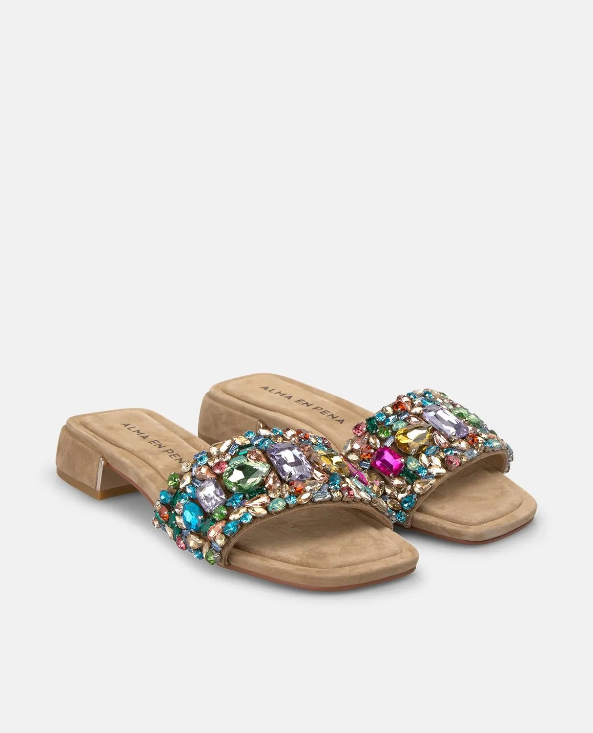 Alma en Pena V268751 sandales cuir sable talon 2,5 cm