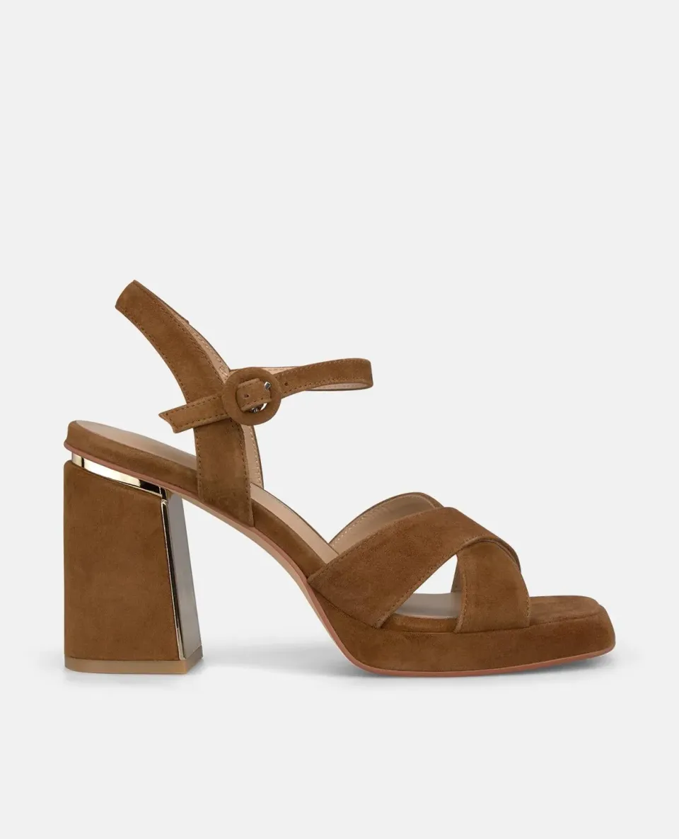 Alma en Pena V262651 sandales caramel talon 8,5 cm