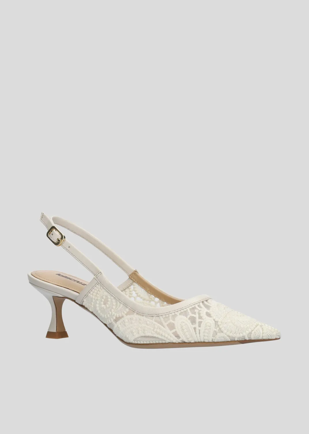 Lola Cruz Grace Pump 55 escarpins blanc