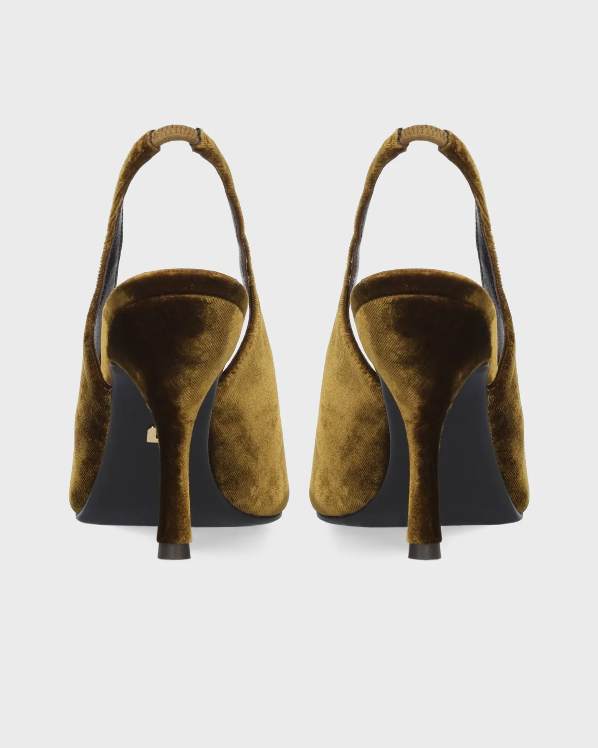 Lola Cruz Gabriette 95 escarpins ocre talon haut