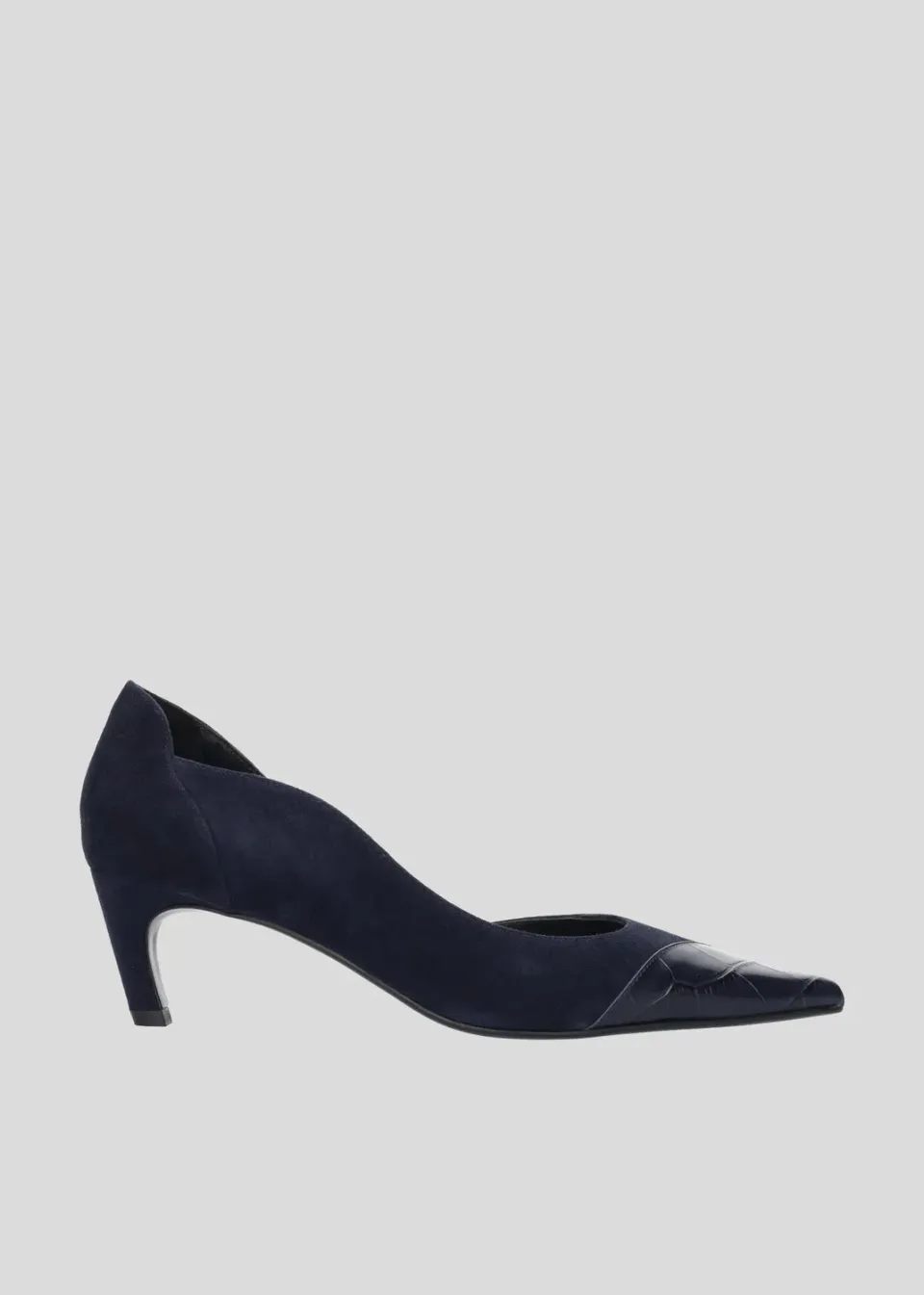 Lola Cruz Elle escarpins bleus talon 55