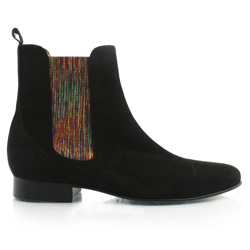 Bégum Paris Amazone bottines chelsea noir talon 2 cm