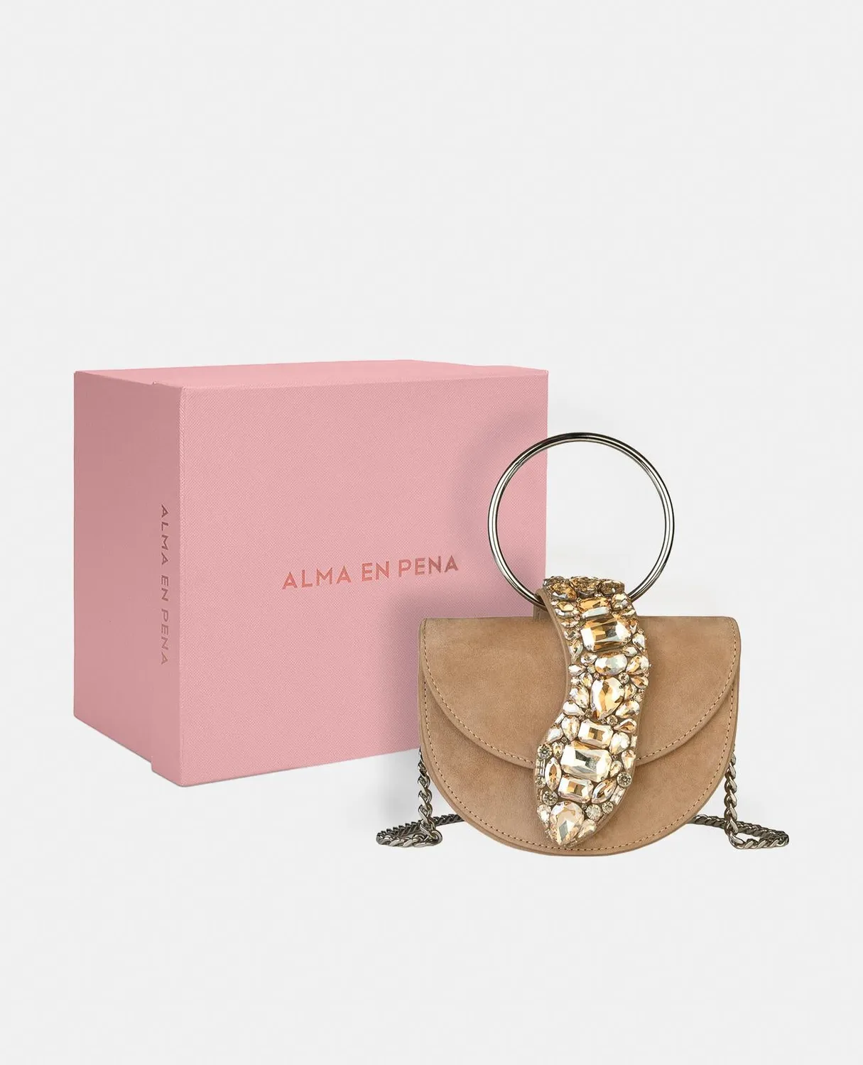 Alma en Pena BG101 sac bandoulière camel cuir
