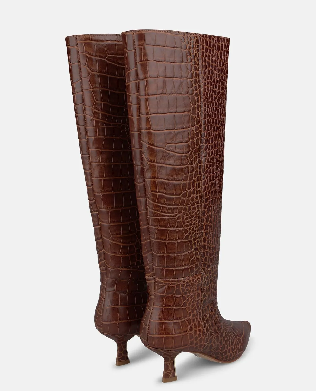 Alma en Pena I260392 Bottes à talon camel cuir