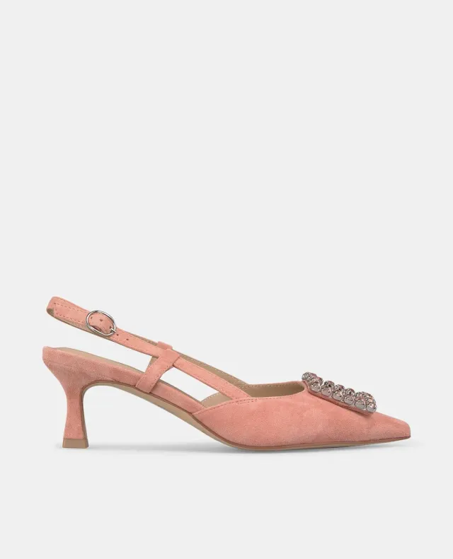 Alma en Pena V250658 escarpin rose cuir 6 cm
