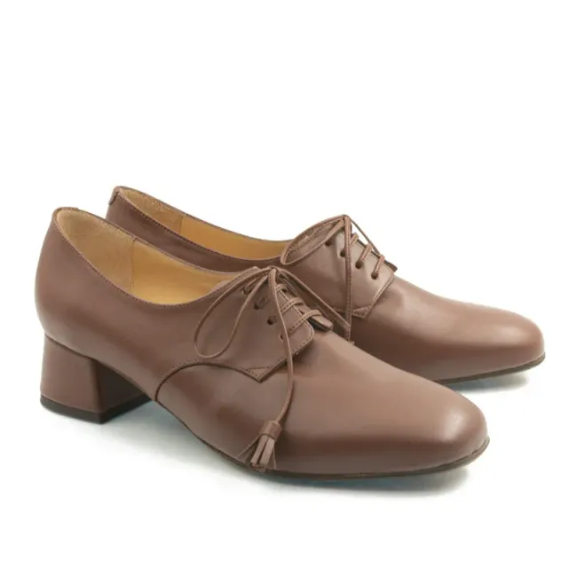 Bégum Paris Carcassonne derby châtaigne chevreau 4 cm