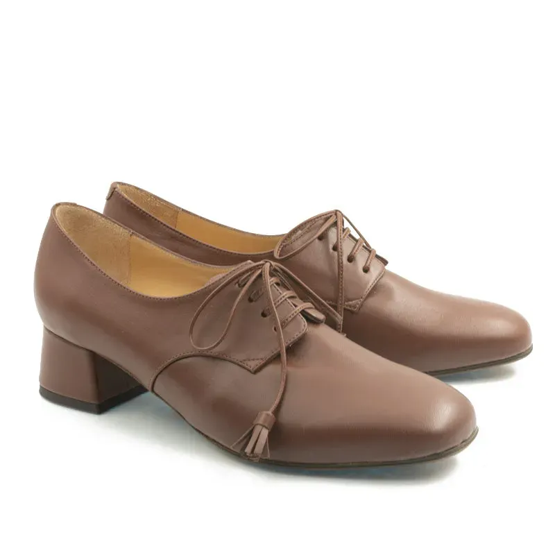 Bégum Paris Carcassonne derby châtaigne chevreau 4 cm